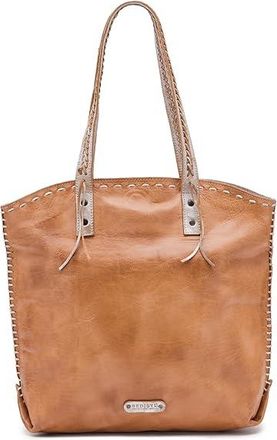 Bed St&uuml; Barra Ii Cross Body Womens Handbags Tan Rustic Nectar Lux, Cotton/Leather