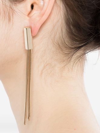 Tom Ford Womens Drop Earrings Gold