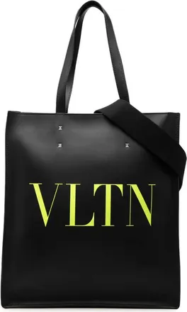 Valentino Pre-owned Valentino Calfskin Rockstud VLTN Tote Unisex SIL6LLQJRDR1T4AL