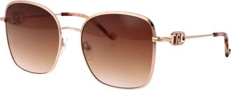 Liu Jo Lj 155S Zonnebril - Dames - Zonnebrillen - Roze - 57 MM - Accessoires