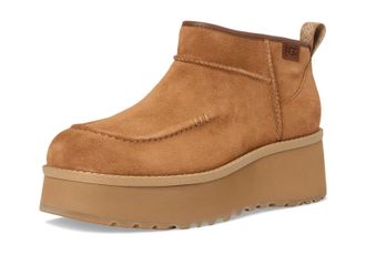 UGG Cityfunc Ultra Mini 1158193-CHE Women Brown Suede Ankle Boots ZOGG3795
