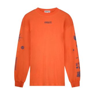STIEGLITZ Stieglitz, Dames, Tops, Oranje, Maat: S