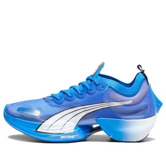 Puma (WMNS) Fast-R Nitro Elite Red Ultra Blue Mismatch 376311-04