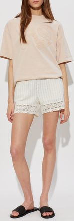 AllSaints Elma Shorts, Womens, Cream