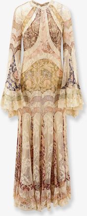Zimmermann Vestito Valiant Panelled Gown in seta - ZIMMERMANN - gender_Woman