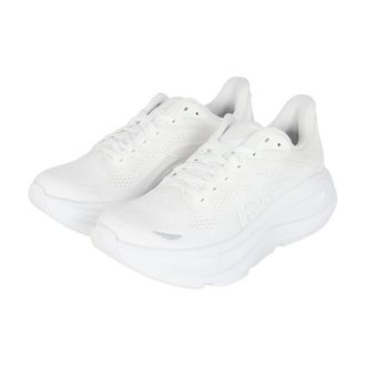 Hoka One One Bondi 9 Mens Running Shoe - White
