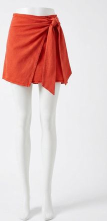 Z Supply Sora Mini Skirt In Lychee