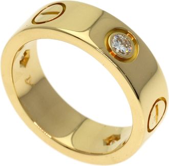 Cartier Yellow Gold (18K) Band Ring (Pre-Owned)