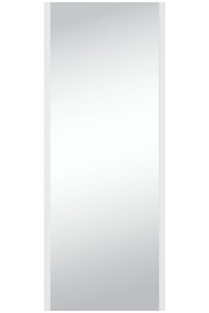 Xora Spiegel, Wei&szlig;, Glas, Holzwerkstoff, rechteckig, 44.8x119.5x2 cm, senkrecht montierbar, Garderobe, Garderoben-Sets & Garderoben-Serien, Garderoben-Seri