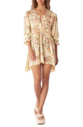 Maaji Boho Cover-Up Dress in Open White at Nordstrom Rack, Size Medium
