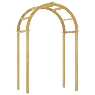 vidaXL Vidaxl - Arco De Madera De Pino Macizo Impregnado 141x97x243 Cm