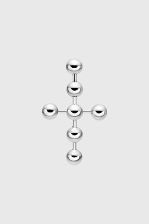 Diesel Stainless Steel Drop Earring - Earrings - Unisex - Silver