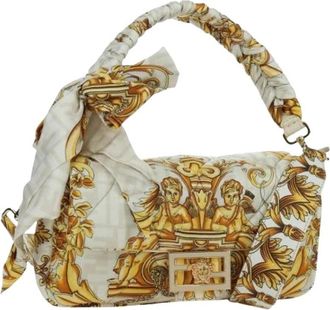 Fendi Pre-owned Borsa a spalla in nylon e tela Zucca - - Pre-owned - Donna - Multicolore - ONE SIZE