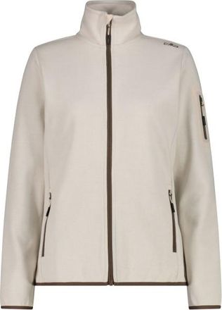 F.lli Campagnolo Jacket Jacquard Knitted Fleecejacke f&uuml;r Damen | beige/grau