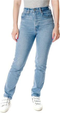 Levi's High Waist Slim Fit Jeans - Dames - Slim Fit Jeans - Blauw - W29 L29 - Katoen - Jeans