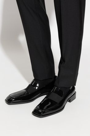 Giuseppe Zanotti Leather Shoes Lucky, Mens, Black