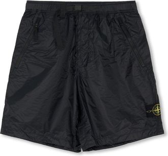 Stone Island S0163 ZIP POCKET SHORTS Size: 36, colour: NAVY
