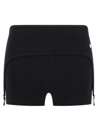 Jean Paul Gaultier The Black Garter Shorts