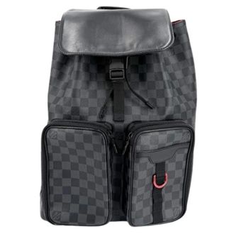 Louis Vuitton Pre-owned Damier Graphite Rugzak - Heren - Pre-owned - Grijs - Maat: ONE Size
