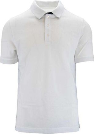 Fay Klassiek poloshirt - Heren - Polos - Wit - XS - Katoen - Tops