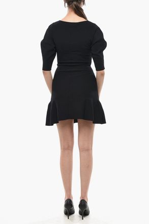 Stella McCartney Vestino in Maglia COMPACT con Design Svasato Stella McCartney