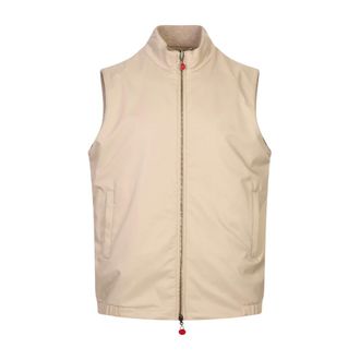Kiton Heren, Jassen, Beige, Maat: M