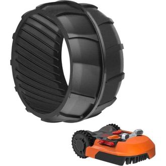OEM Protectores De Ruedas Para Robots Cortac&eacute;sped Worx Landroid, Perfil De Rueda Delantera, Ajustables, Tracci&oacute;n Mejorada, Compatibles Con Worx Landroid M
