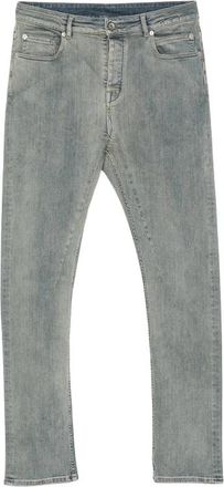 Rick Owens Detroit Cut Jeans - Heren - Slim Fit Jeans - Blauw - W30 - Katoen - Jeans