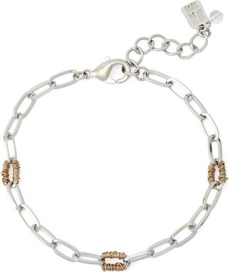 Robert Lee Morris Paperclip Bracelet in Two Tone at Nordstrom