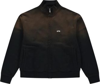 Arte Basic Fadeout Tracktop - Heren - Vesten met rits - Zwart - S - Katoen - Hoodies & sweatvesten