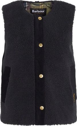 Barbour Lli 0016Ol 51 Teddy Vest - Dames - Bodywarmers - Zwart - L - Polyester - Jassen