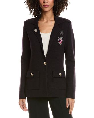 Cinq &agrave; Sept Laynee Wool-Blend Blazer