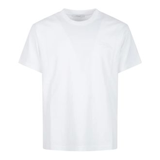 Givenchy Cotton T-shirt with Grosgrain Patch - male - Givenchy - T-Shirts - White - 2XL - Tops