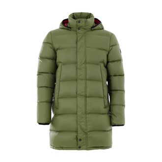 Moose Knuckles Jassen, Heren, Groen, M, Katoen, Giubbino Piumino Imbottito