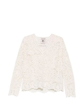 Semicouture Jersey Calanthe con cuello en V Semicouture