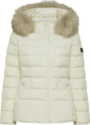 Peuterey Turmalet ML 06 Fur - Dames - Gewatteerde jassen - Beige - 2XS - Polyester - Jassen