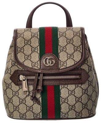 Gucci Ophidia Small Canvas & Leather Backpack