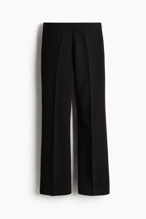 H&M Ausgestellte Hose mit B&uuml;gelfalten - Schwarz