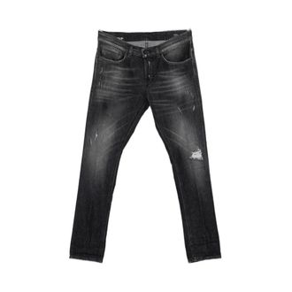 Dondup Skinny Jeans, male, Black, Size: W32 George Skinny Jeans