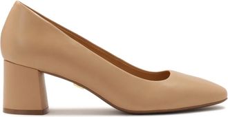 Kazar Beige pumps op een paal - Dames - Pumps - Beige - 39 EU - Leer - Schoenen