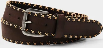 Le 31 Mens Crossed seam belt