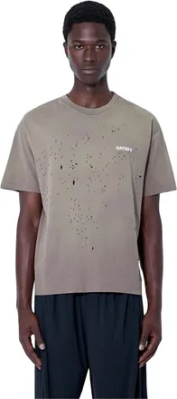SATISFY MothTech T-Shirt - male - SATISFY - T-Shirts - Brown - S - Tops