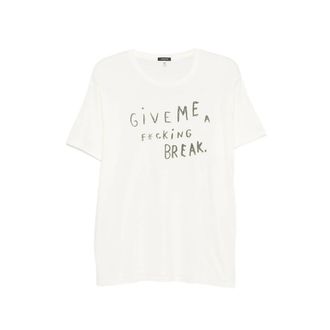 R13 Lettering-print T-shirt