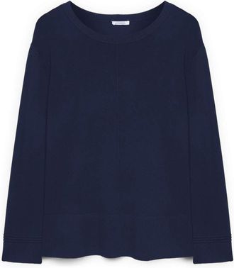 Fiorella Rubino Maglione Girocollo - - Knitwear - Donna - Blu - L