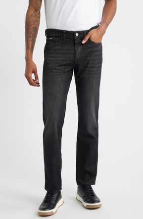 BOSS Delaware Slim Fit Jeans in Black at Nordstrom, Size 35 X 32