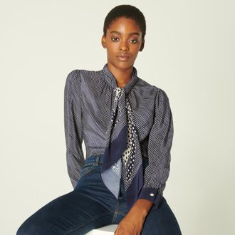 L.k. Bennett Womens Hepworth Woven Top, Cream - Size 16 UK