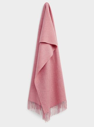 Simons Womens XL wool and cashmere scarf