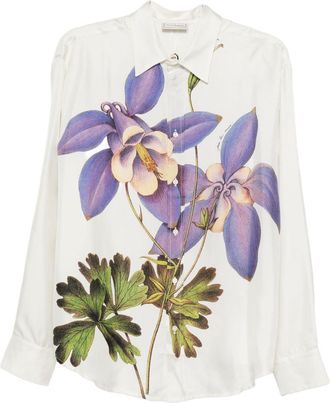 Pierre-Louis Mascia Printed Silk Shirt