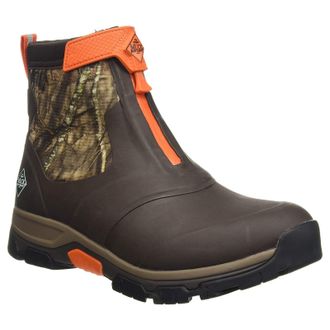 The Original Muck Boot Company Apex Mid Zip Rubber Synthetic Mens Ankle Boots - Brown Mossy Oak - Size:UK 14