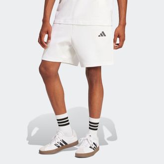 adidas Shorts ADIDAS SPORTSWEAR FUTURE ICONS SMALL LOGO, Herren, Gr. XXL, N-Gr, weiss (wei&szlig;, normal, gr.), Obermaterial: 68% Baumwolle, 32% Polyester, Hosen 